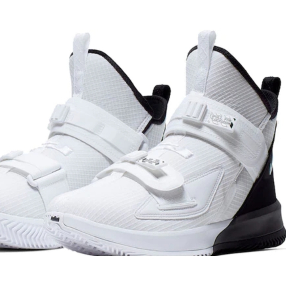 Lebron Soldier 13 Black and White Sneakers Size 16 Men